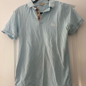 Men’s Burberry collared polo shirt